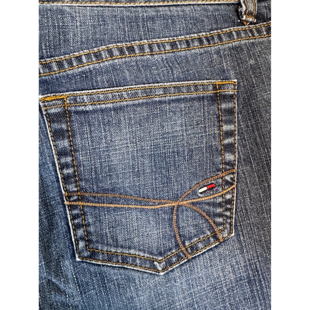 Tommy Hilfiger Boyfriend Jeans Womens 8S Blue Denim Flared Leg Casual - Picture 6 of 6